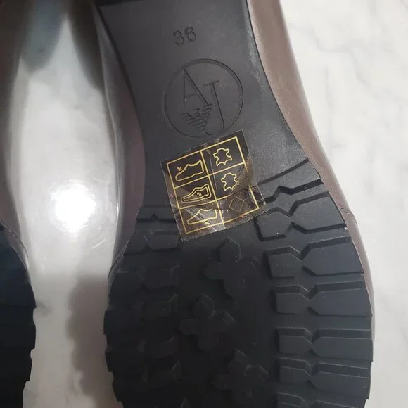 ARMANI JEANS Leather Flats - Picture 12 of 15